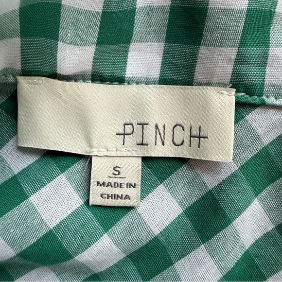 Pinch Ivy Green Gingham Top & maxi skirt- size small - Picture 16 of 16